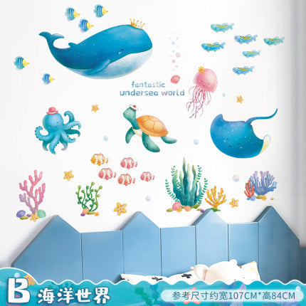 Importé - Décoration Animaux de la Mer pour Bébé/Enfant