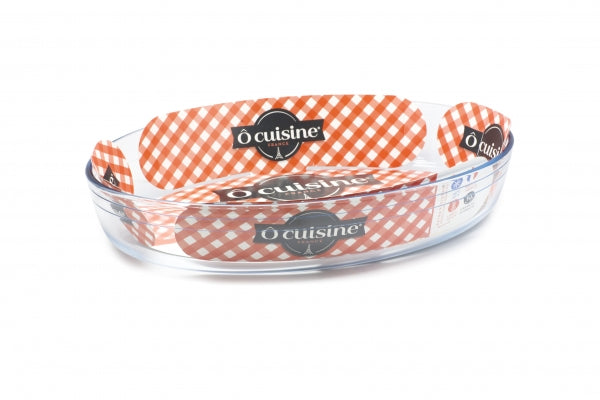 PLAT A FOUR EN VERRE OVALE 35X24CM 3L O CUISINE PYREX 346BC00