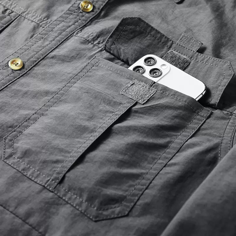 Importé - Ensemble Décontracté Homme Pantalon + Chemise M-L