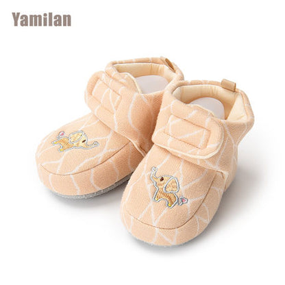 Importé - Chaussons Bébé/Enfants Antidérapant 100% Coton de 0-1 Ans