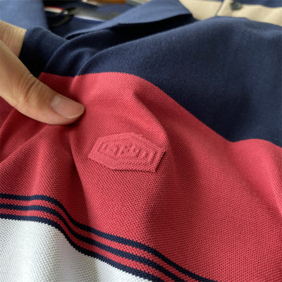 Importé -  T-Shirt Polo Homme Manches Courtes Décontracté En coton Piqué