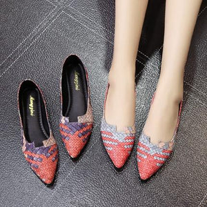 Importé - Espadrilles tissées et design pour femmes