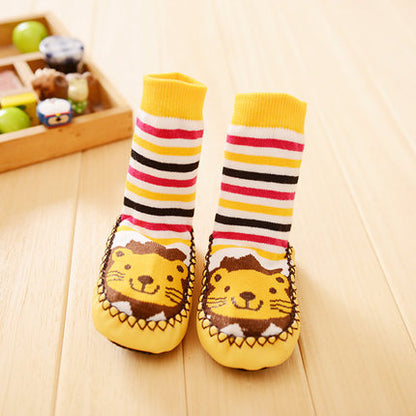 Importé - Chaussons Bébé/Enfants 100% Coton Antidérapante