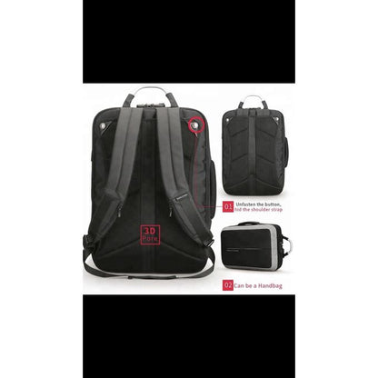 Sac à Dos Intelligent-USB -Antivol -Noir