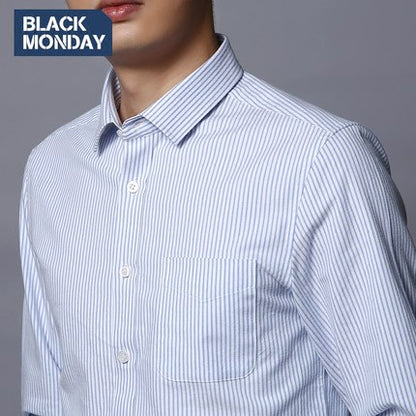 Importé - Chemise Black-Monday Pur Coton Homme ML