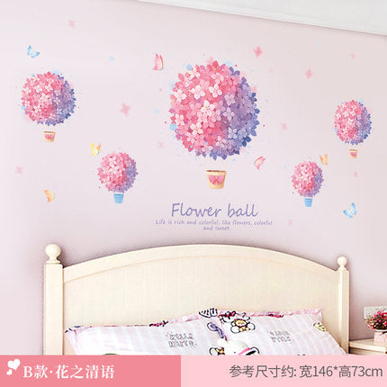 Importé - Décoration Murale Rose Bébé/Enfant