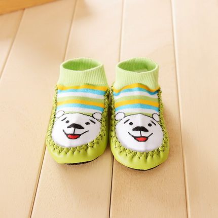 Importé - Chaussons Bébé/Enfants 100% Coton Antidérapant
