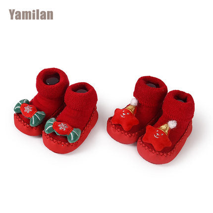 Importé - Lot de 2 Paires de Chaussette Bébé/Enfant 100% Coton de 1-3 ans