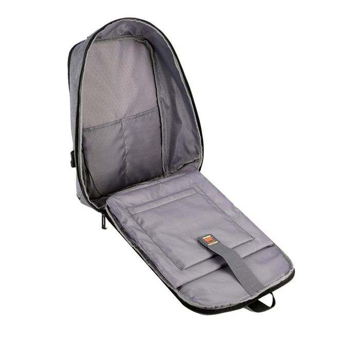 Sac à Dos Multi-usages Multifonction Etanche Avec Port De Charge USB -Gris/Noir