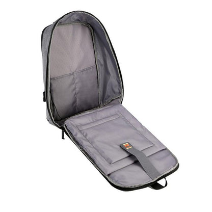 Sac à Dos Multi-usages Multifonction Etanche Avec Port De Charge USB -Gris/Noir
