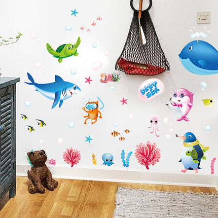 Importé - Décoration murale Poisson de Mer Bébé/Enfant