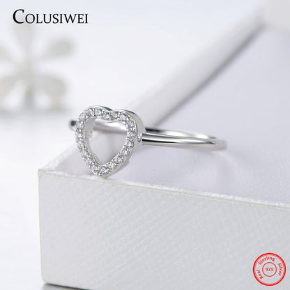 Importé -  Bague en Forme de Cœur Or Doré