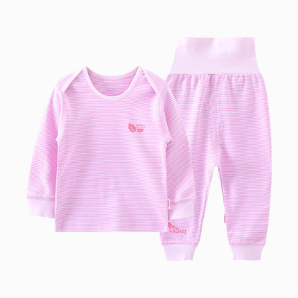 Importé - Ensemble Pijama à Rayures 100% Coton Bébé 0 à 3mois