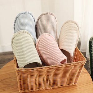 Importé - Chaussures Homme & Femme Pantoufles en Coton Antidérapant