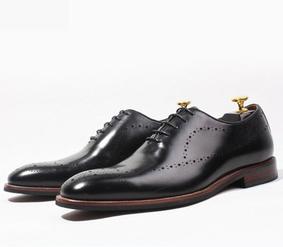 Importé - Chaussure Brock style Homme En Cuir Verni