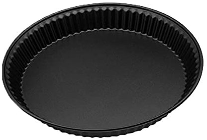 MOULE A QUICHE NOIR EN ACIER INOXYDABLE – 28X28X4CM – ZENKER 7542