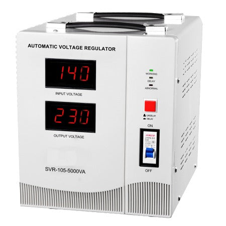 NASCO STABILISATEUR NUMÉRIQUE 5000VA– SVR-105-5000VA