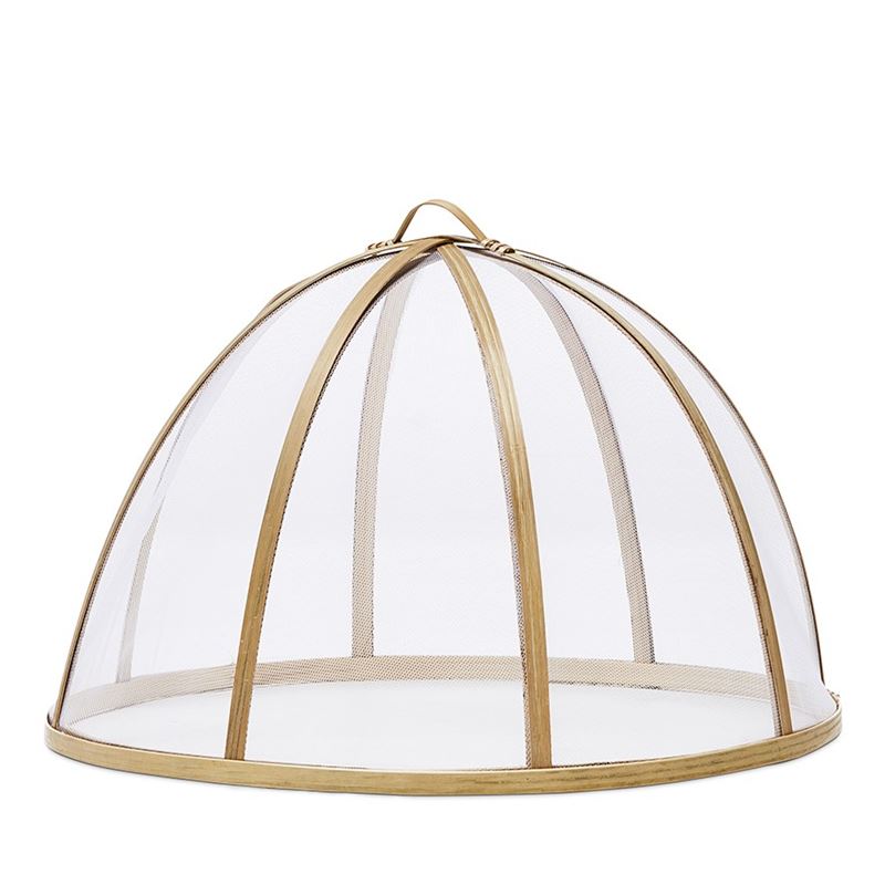 CLOCHE ALIMENTAIRE EN BAMBOU-POLYESTER-30CM