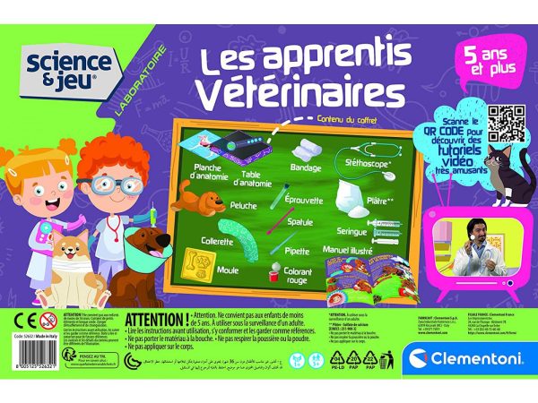 JEU DE SCIENCE LES APPRENTIS VETERINAIRES+5ANS