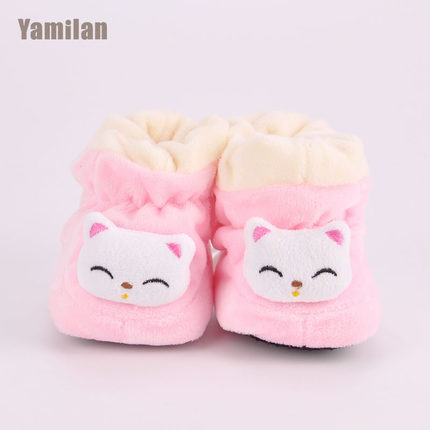 Importé - Chaussons Bébé/Enfants 100% Coton Antidérapant de 0 - 6 Mois