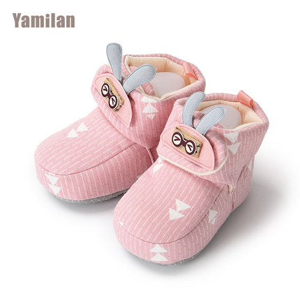 Importé - Chaussons Bébé/Enfants en Tissu Antidérapant 0-1 Ans
