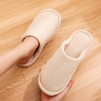 Importé - Chaussures Homme & Femme Pantoufles en Coton Antidérapant