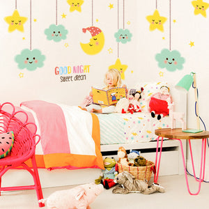 Importé - Décoration Murale Auto-Adhésif pour Bébé/Enfant