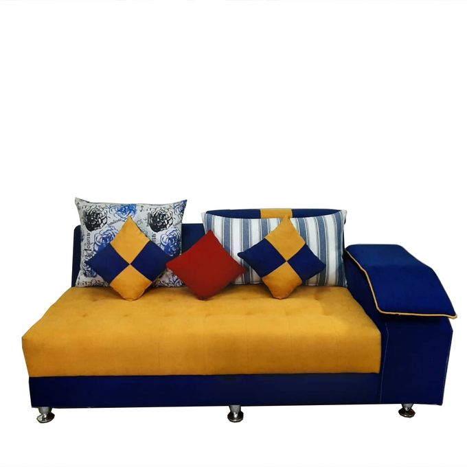 Salon Olympique 9 Places - Bleu-Jaune