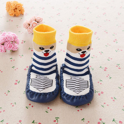 Importé - Chaussons Bébé/Enfants 100% Coton Antidérapante