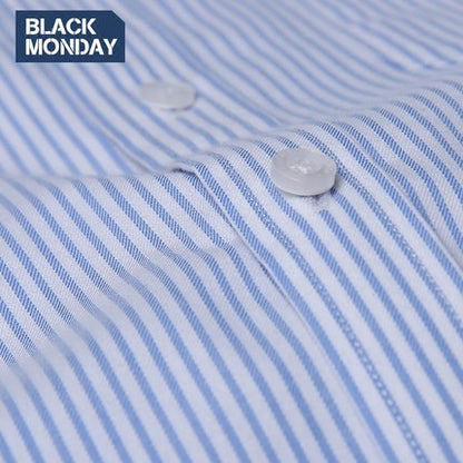 Importé - Chemise Black-Monday Pur Coton Homme ML