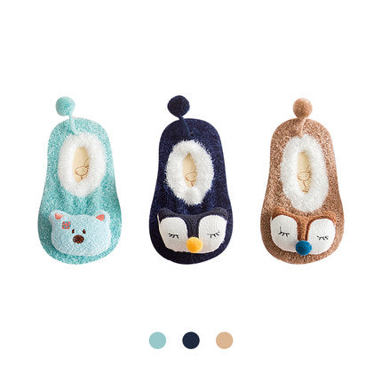 Importé - Lot de 3 paires de Chaussons Bébé/Enfants Antidérapant
