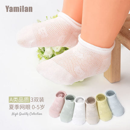 Importé - Lot de 3 Paires de Chaussettes Bébé/Enfant 100% Coton
