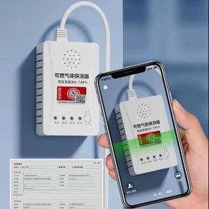 Importé - Détecteur de Fuite de Gaz Avec Alarme et Sécurité anti-fuite