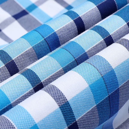 Importé - Chemise Hommes Pur Coton Carreaux Manches Longues
