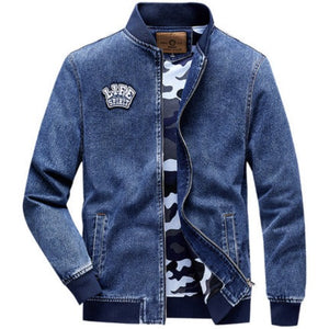 Importé - Jacket Cardigan Homme en Jean avec Doublure À Manches Longues