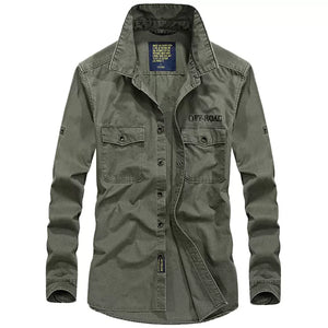 Importé - Chemise Homme Pur Coton Slim Fit Manches Longues