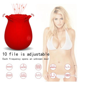 SEXTOYS Vibromasseur Sucer Vibrateur Clitoridien - Rouge