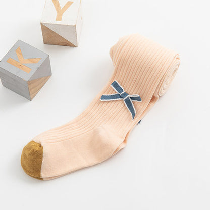 Importé - Lot de 1 & 2 Paires de Collant pour Bébé/Enfants 100% Coton