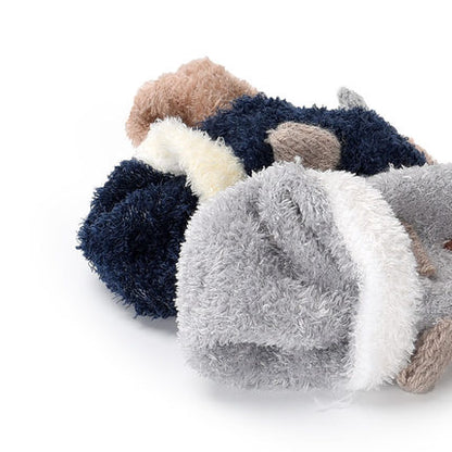 Importé - Lot de 2 Paires de Chaussette Bébé/Enfant 100% Coton de 0-2 Ans