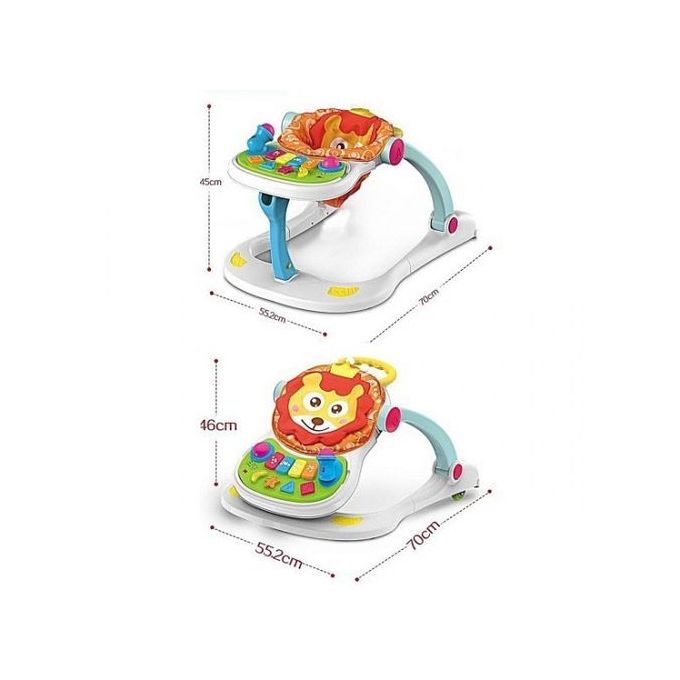 Marche Bebe Lion 4en1 Electrique Happy Dream 11.3kg max-4mois+Art