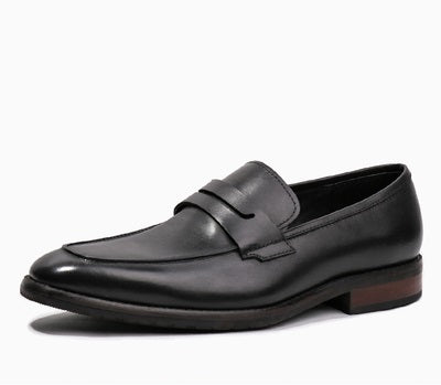 Importé - Chaussure Homme Mocassins Britanniques En Cuir Verni