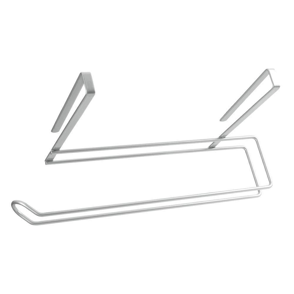 PORTE-ESSUIE-TOUT-EASY ROLL, FIL DE FER, ARGENT, 35 X 18 X 10 CM