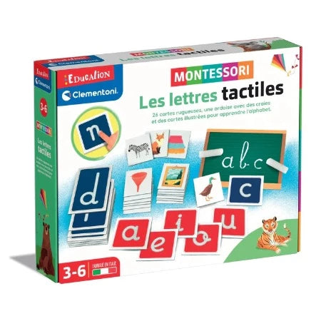 Jeu Educatif Les Lettres Tactiles Montessori