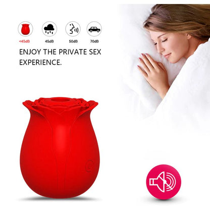 SEXTOYS Vibromasseur Sucer Vibrateur Clitoridien - Rouge