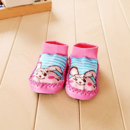 Importé - Chaussons Bébé/Enfants 100% Coton Antidérapant