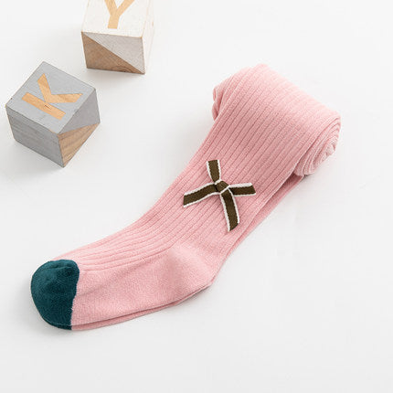 Importé - Lot de 1 & 2 Paires de Collant pour Bébé/Enfants 100% Coton