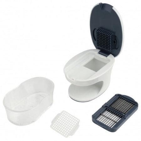 Hachoir a ail en plastique easy prépare-fackelmann 27904