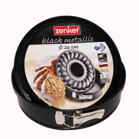 MOULE A GATEAU AVEC 2 BASES – 26CM – ZENKER 6508