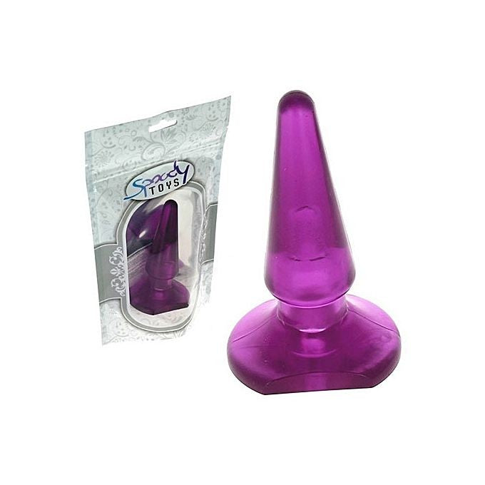 SEXTOYS Gode Anal Butt Plug Pourpre - 10,5 Cm