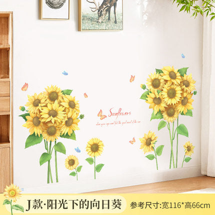 Importé - Décoration Plinthe de Tournesol Bébé/Enfant
